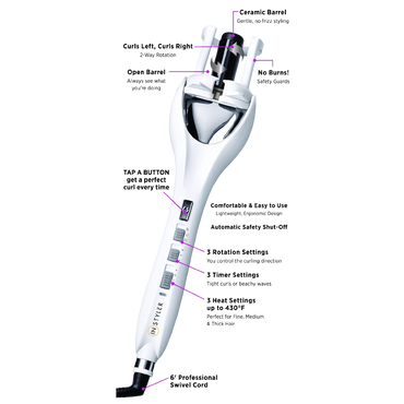 Tulip instyler hair shop curler